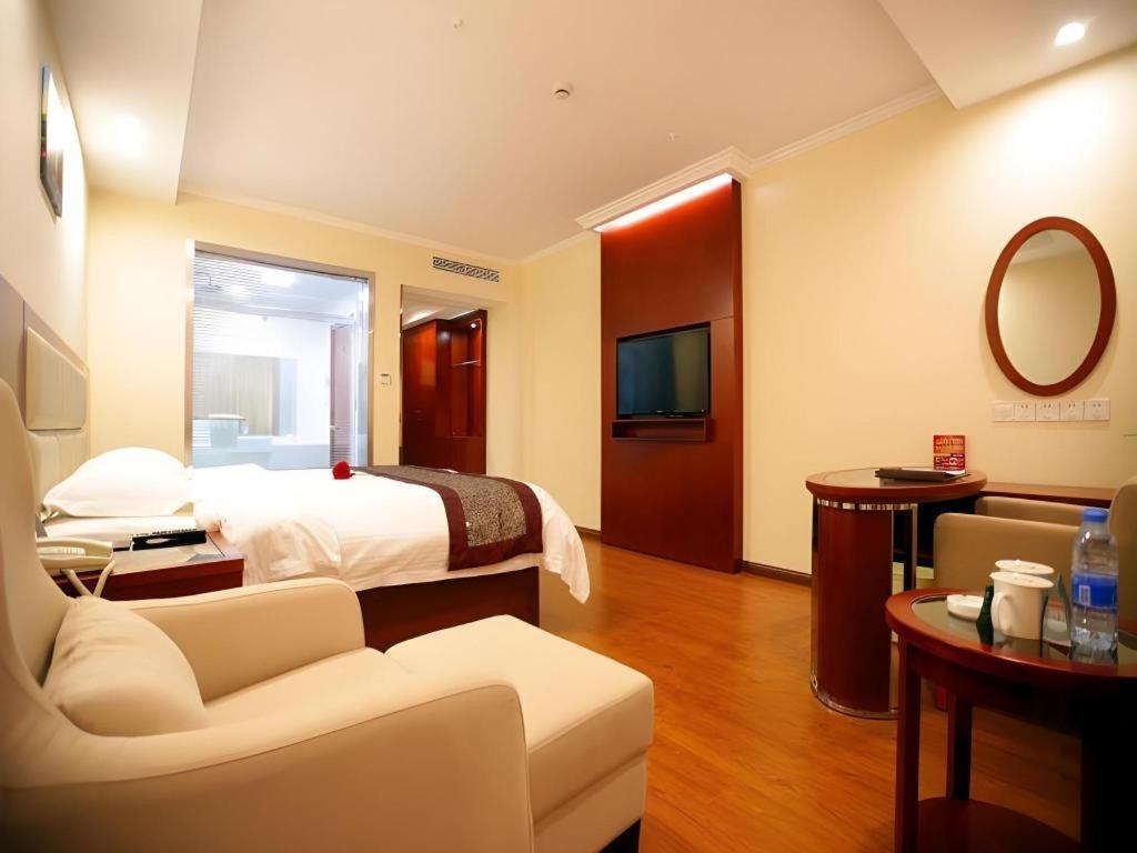 Greentree Inn Jiangsu Changzhou Lijia Town Wujin Road Business Hotel Exteriör bild