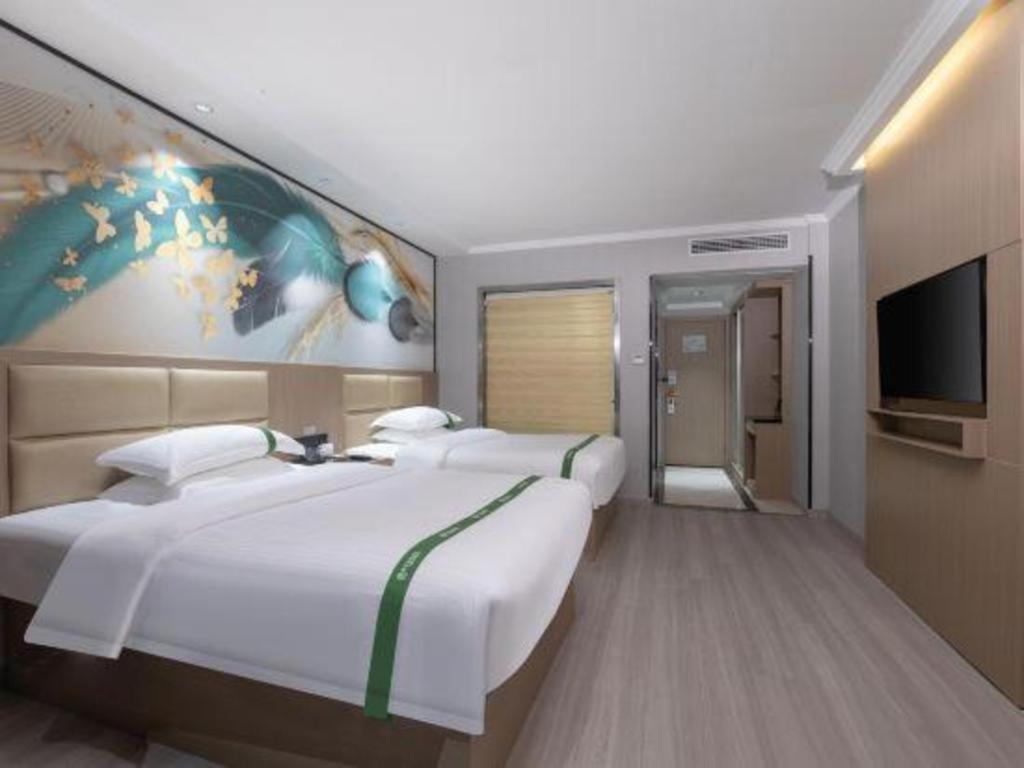 Greentree Inn Jiangsu Changzhou Lijia Town Wujin Road Business Hotel Exteriör bild