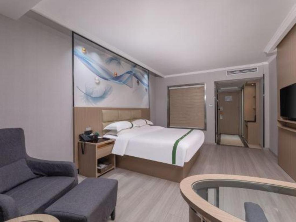 Greentree Inn Jiangsu Changzhou Lijia Town Wujin Road Business Hotel Exteriör bild